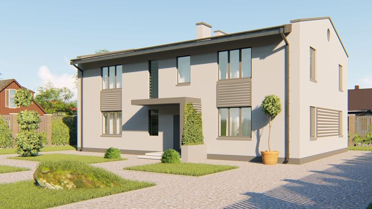 Проект жилого дома в г. Бровары, ул. Гетманская