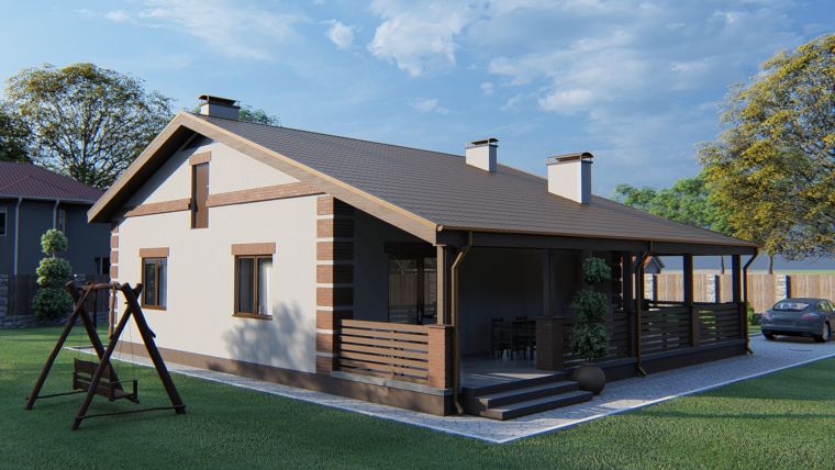 Проект жилого дома в селе Рожны - фото 3